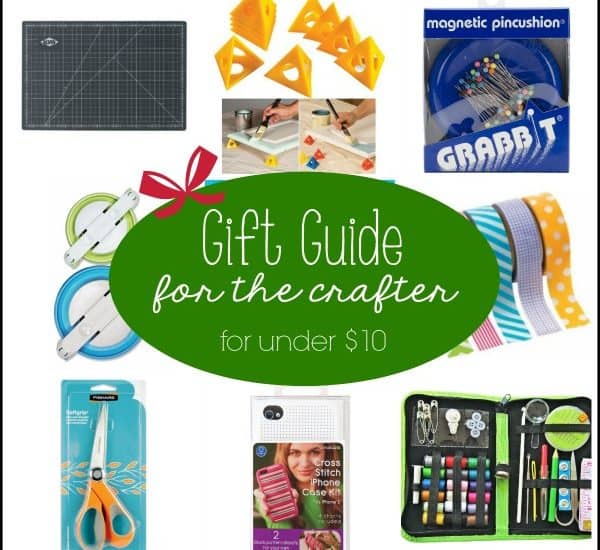 Gift Guide for Crafters - all under $10!! via createcraftlove.com