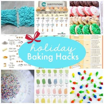 These Holiday Baking Hacks will help you master the holiday baking season! via createcraftlove.com