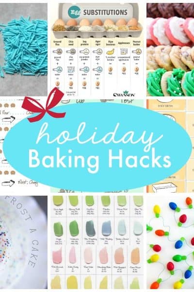 These Holiday Baking Hacks will help you master the holiday baking season! via createcraftlove.com
