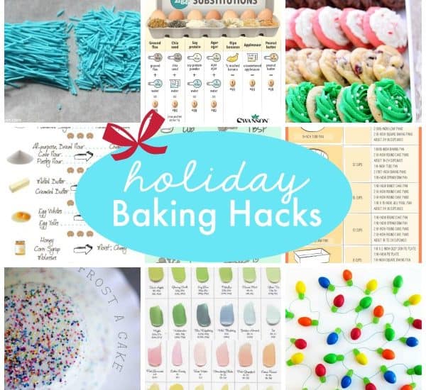 These Holiday Baking Hacks will help you master the holiday baking season! via createcraftlove.com