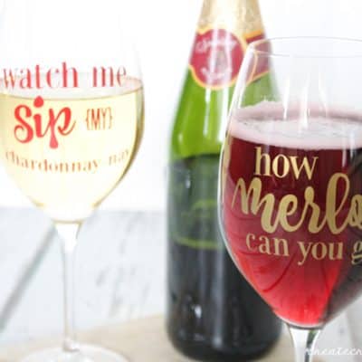 Whatever happens while drinking from these Girls Night Out Wine Glasses, stays with these Girls Night Out Wine Glasses. via createcraftlove.com