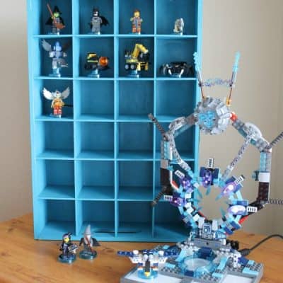 Organize some of the clutter with this Lego DImensions Storage Idea! via createcraftlove.com
