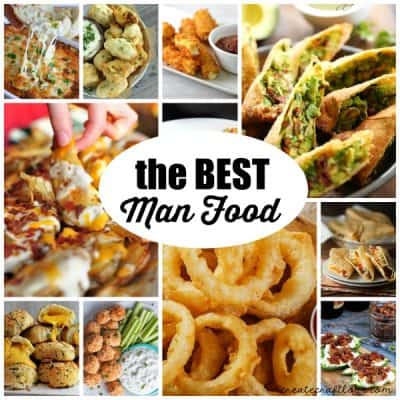 This is the BEST Man Food for the big game! via createcraftlove.com
