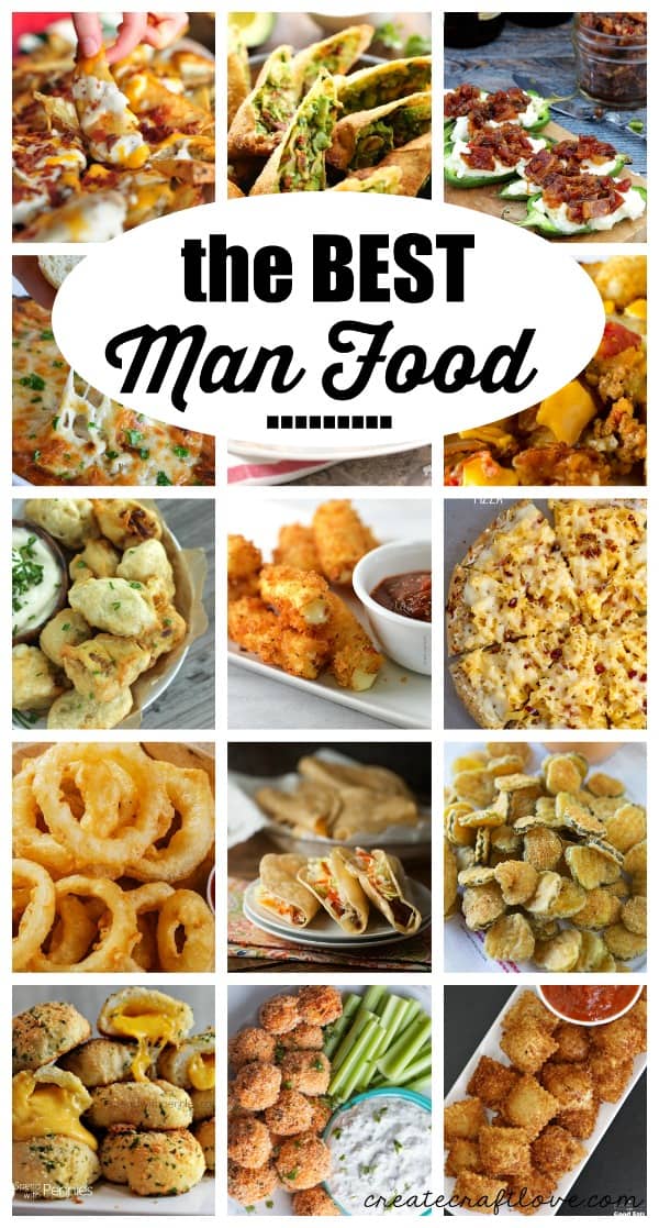 This is the BEST Man Food for the big game! via createcraftlove.com