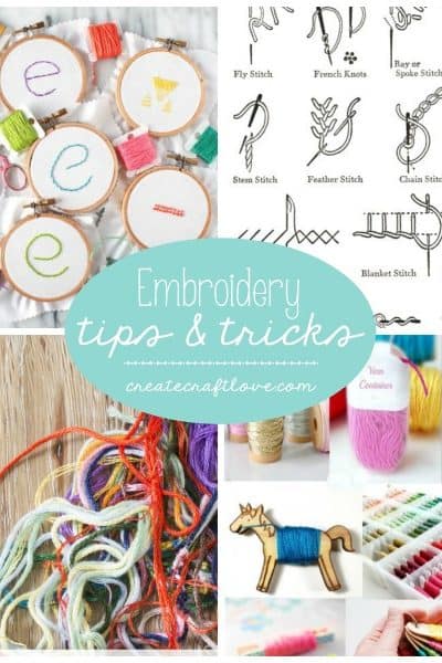Here's my resource guide to Embroidery Tips and Tricks!