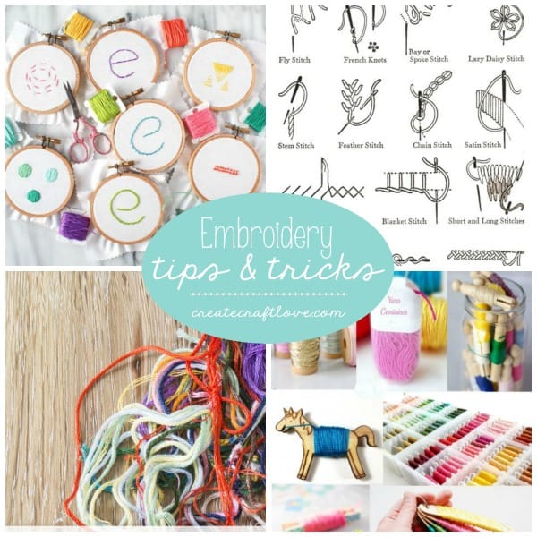 Here's my resource guide to Embroidery Tips and Tricks!
