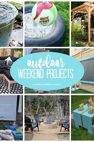 These Outdoor Weekend Projects won't take any time at all!