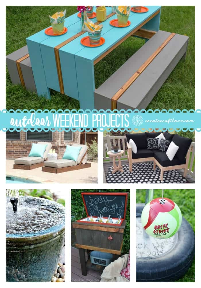 These Outdoor Weekend Projects won't take any time at all!