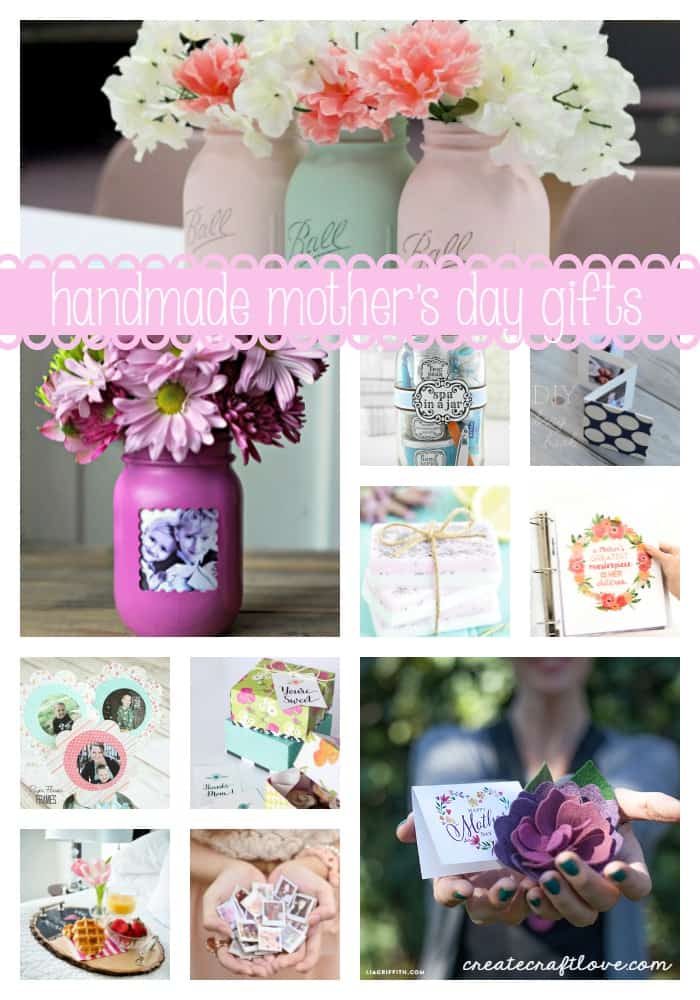 Mom is sure to love any of these Handmade Mothers Day Gifts!