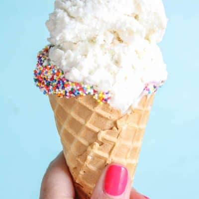 Throw together some of your favorite sweet combos and make your own Hand Dipped Ice Cream Cones!