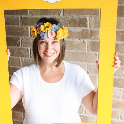 This Snapchat Filter Halloween Costume is a an EASY DIY idea for the upcoming festivities!