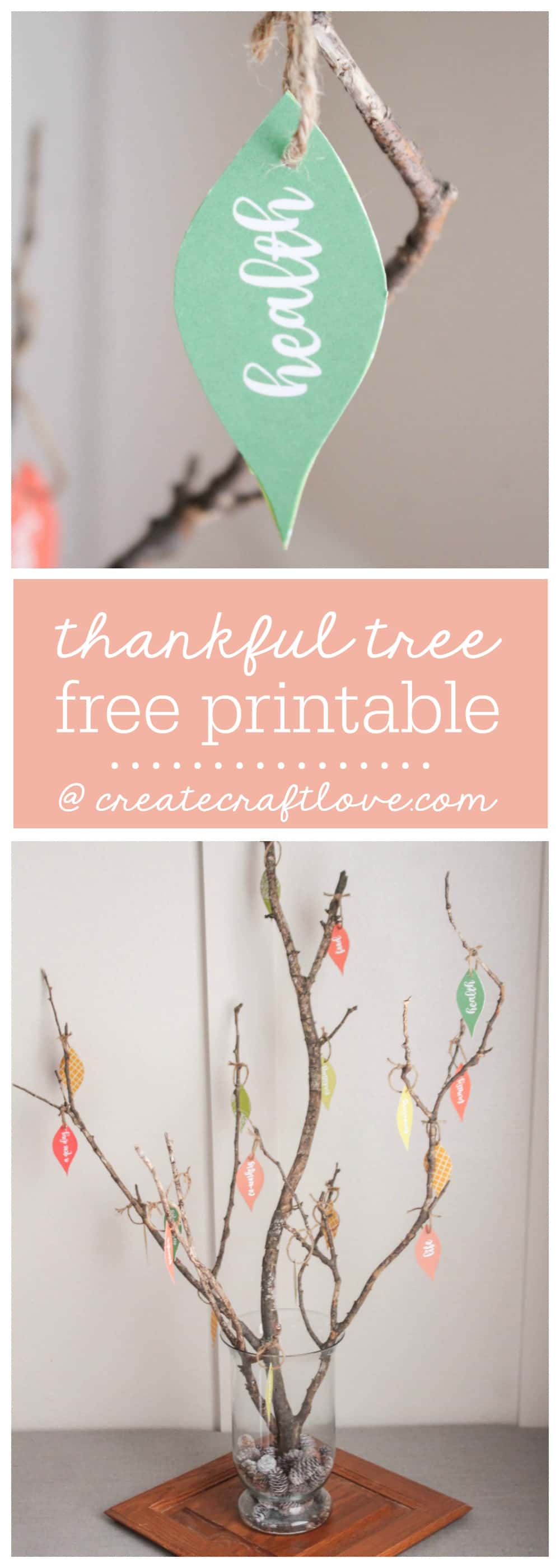 This Thankful Tree with Free Printable is a wonderful way to teach kids to count their blessings!