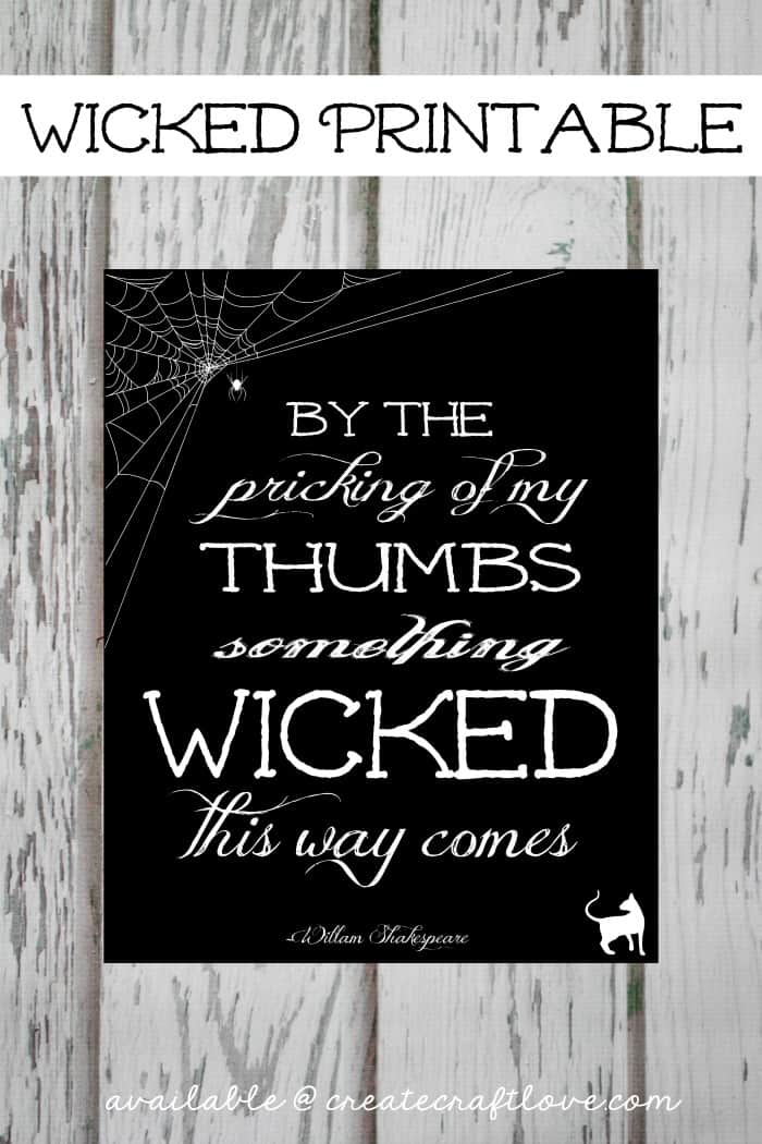 wicked printable beauty 1