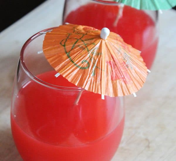 Pair this delicious Mai Tai Mocktail with dumplings and stir fry for an easy weeknight dinner!