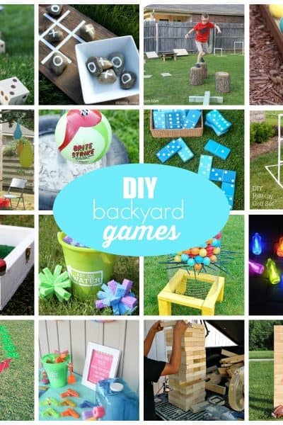 Outdoor Backyard Games for summer!