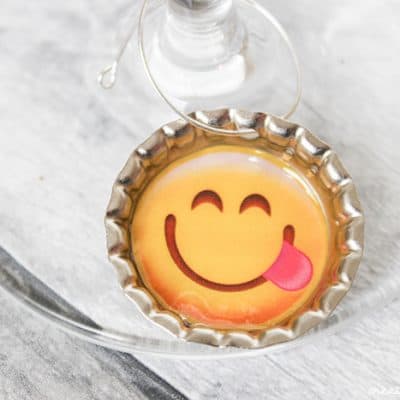 Emoji Drink Tags add a little fun to your next party!