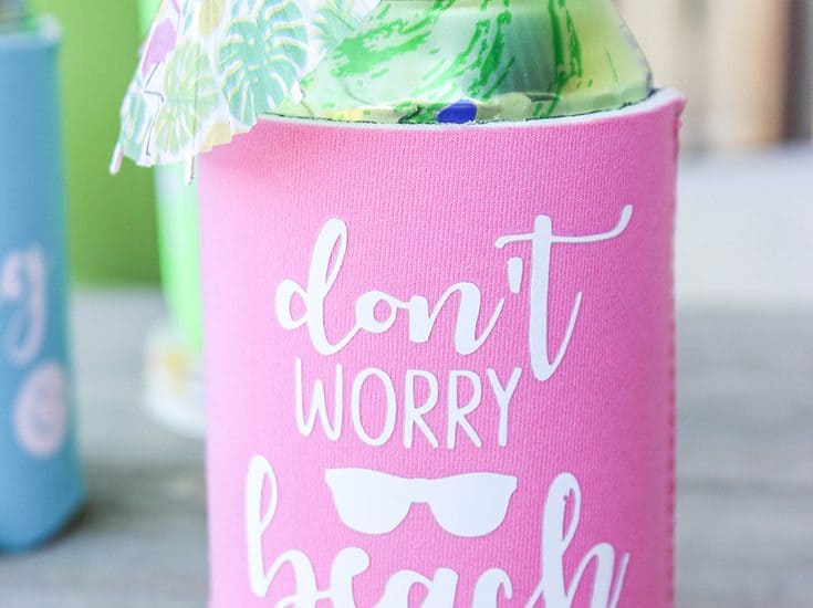 Personalized Can Koozies tutorial!