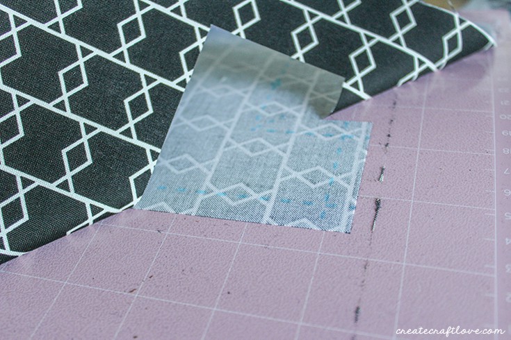 Cutting the Cricut Cosmetic Bag with rotary blade!