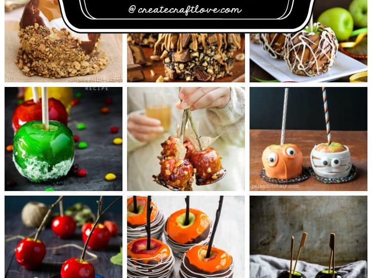 These Candy Apple Recipes put a modern spin on a fall dessert classic! 