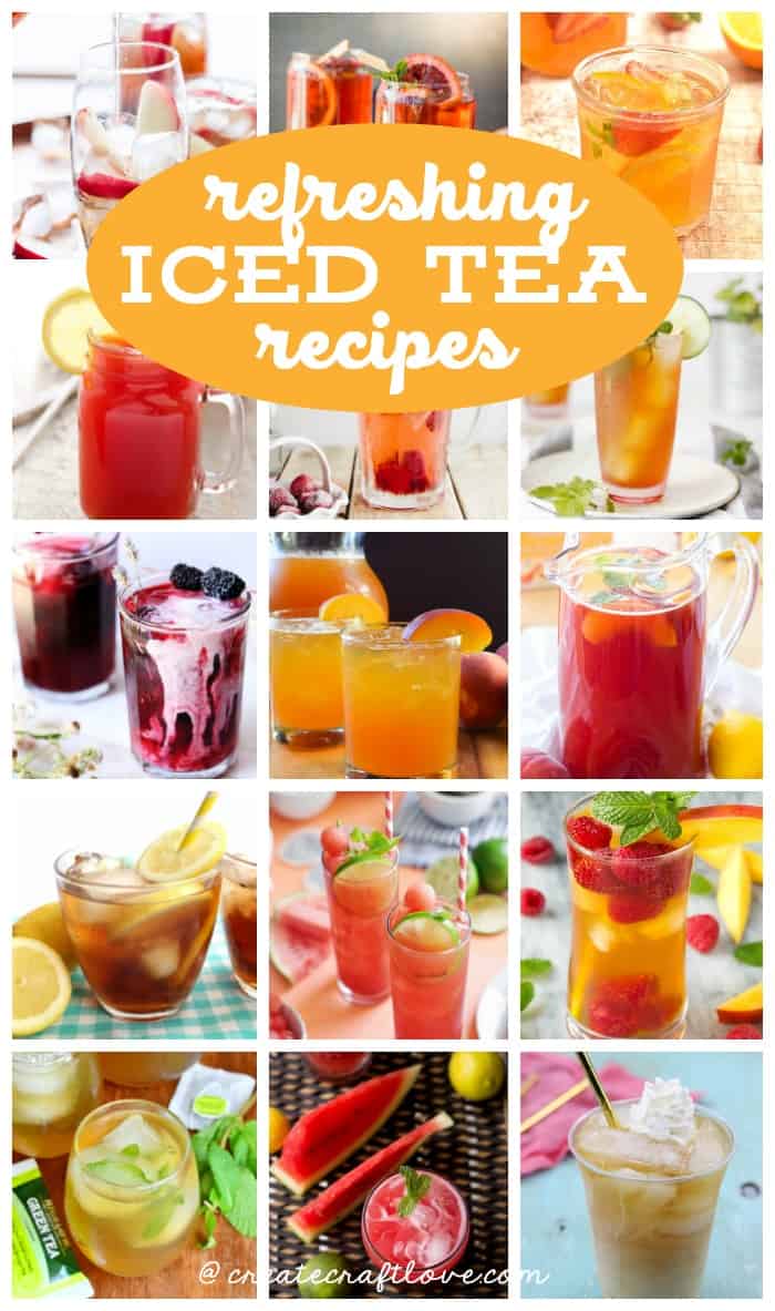 Cool off this summer with one of these Most Refreshing Iced Tea Recipes!