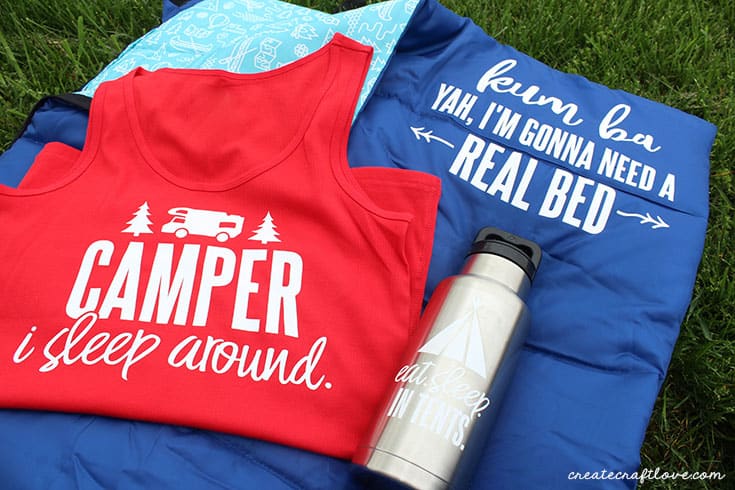 Get in the outdoor spirit with these Punny Camping SVG Cut Files!