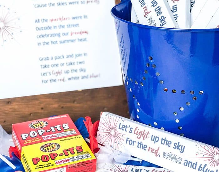 4th of July Sparkler Printables for your independence day party!