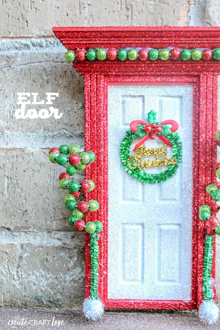 Welcome back your favorite elf this holiday season with this Elf Door!  The kids will go nuts!