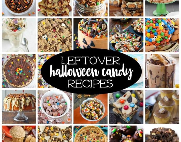 Try these Leftover Halloween Candy Recipes!