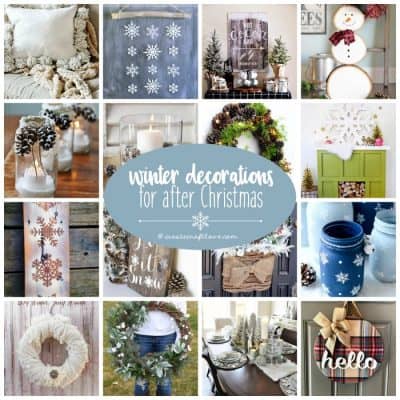Winter Decorations for After Christmas