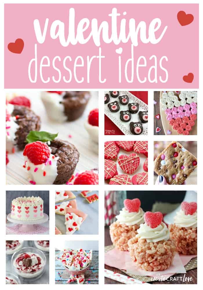 Whip up one of these Valentine Dessert Ideas for your sweetheart this Valentine's Day!