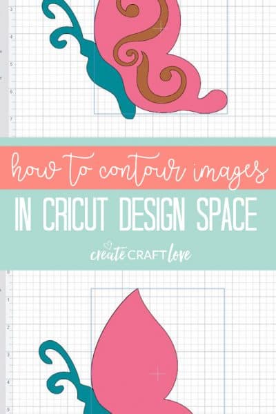 How to contour images in Cricut Design Space! #cricut #designspace