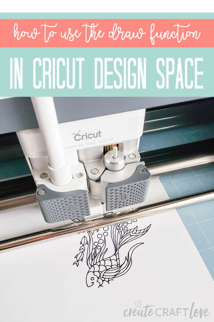 How to use the draw function in Cricut Design Space
