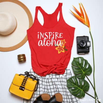 DIY Hawaiian Shirt with free cut files!