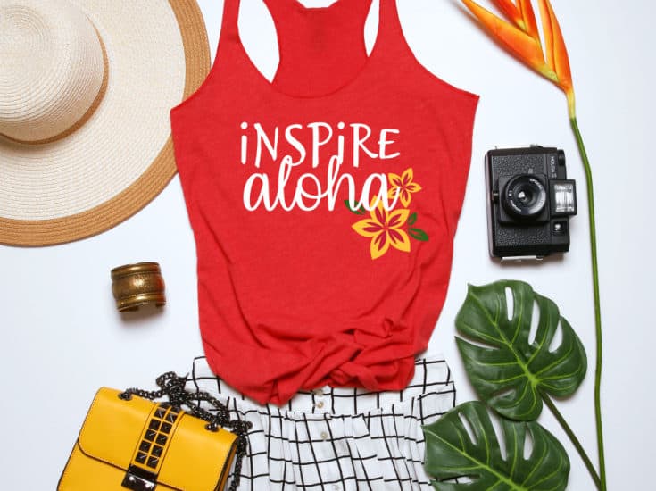 DIY Hawaiian Shirt with free cut files!