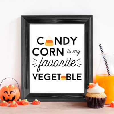 Grab your FREE Candy Corn Printable for Halloween!