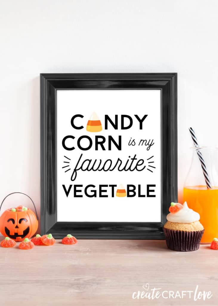 Grab your FREE Candy Corn Printable for Halloween!
