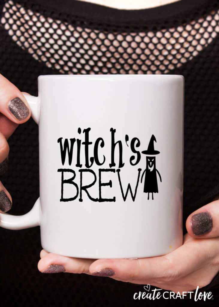 Sip your brew from our cute Halloween Coffee Mug! #halloween #halloweencutfiles