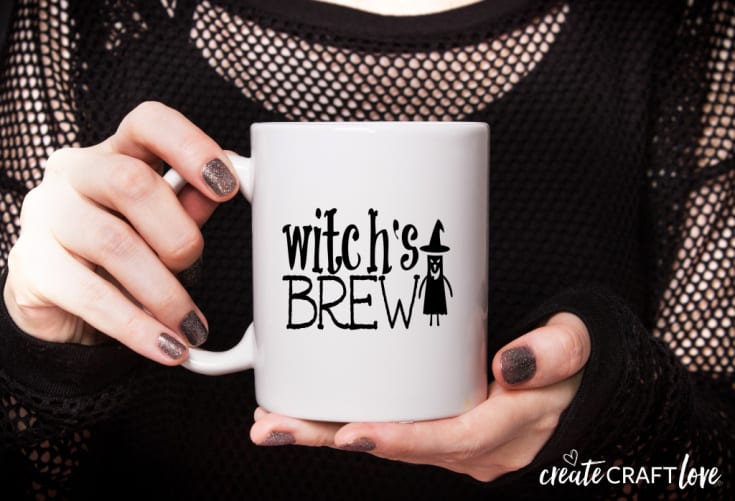 Witch's Brew Halloween Coffee Mug
