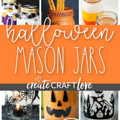 These Mason Jar Ideas for Halloween are sure to add some spooky fun to your holiday decor!