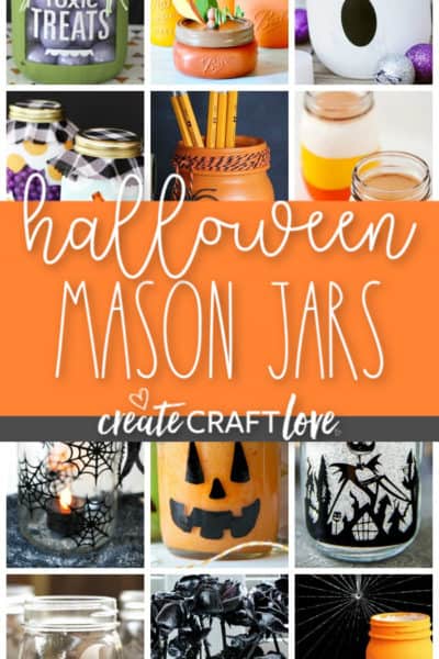 These Mason Jar Ideas for Halloween are sure to add some spooky fun to your holiday decor!