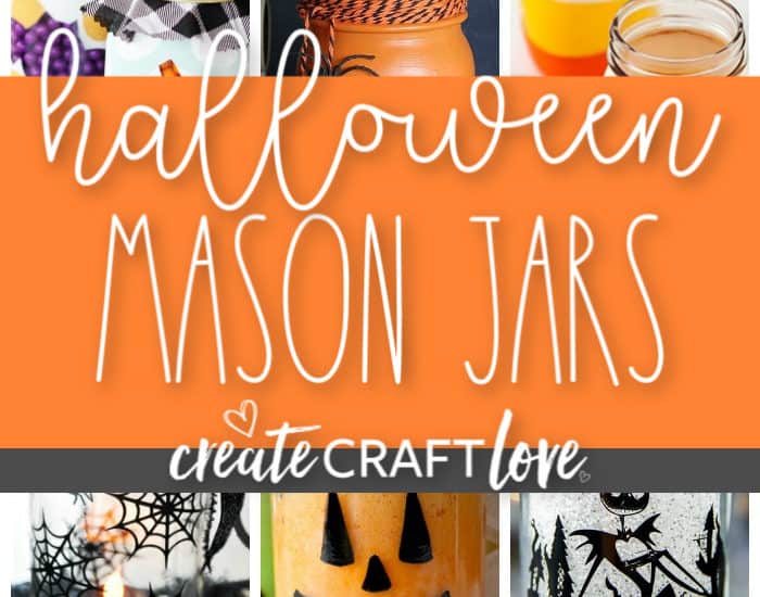These Mason Jar Ideas for Halloween are sure to add some spooky fun to your holiday decor!