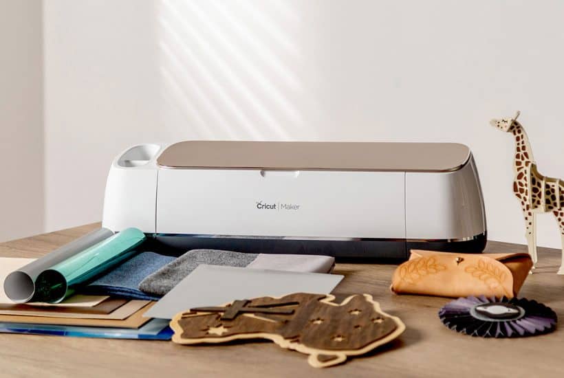 Cricut Maker crafting supplies