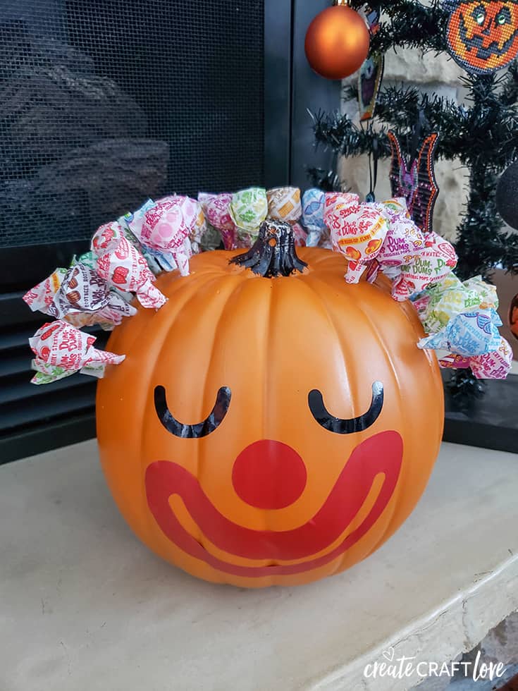 Pumpkin Lollipop Pull #halloween #halloweencrafts