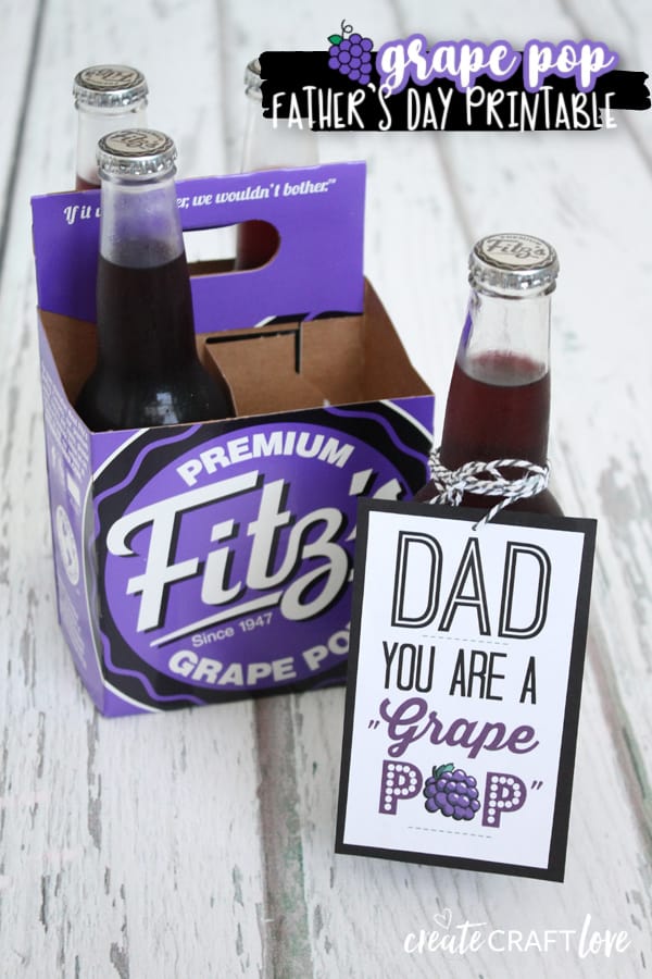 grape pop father's day printable