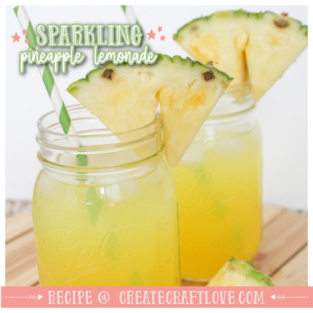 sparkling pineapple lemonade fb