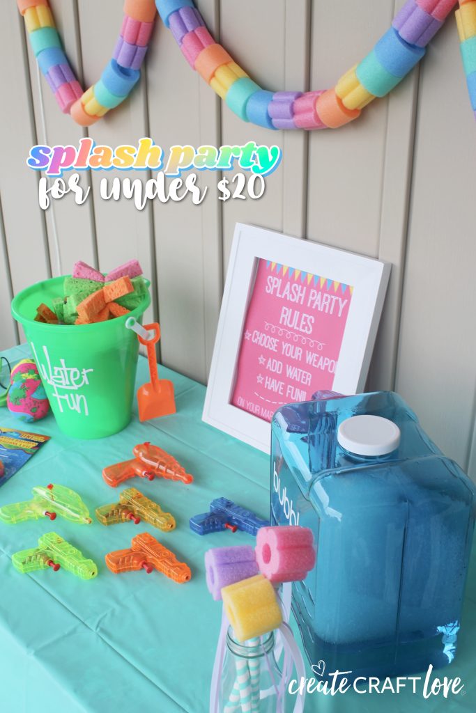 Splash Party for under $20