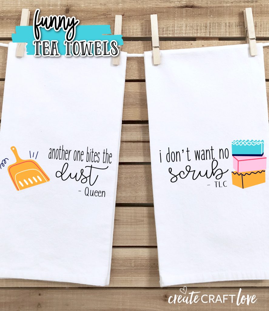 Funny Tea Towels | Free Cut Files Download - Create Craft Love