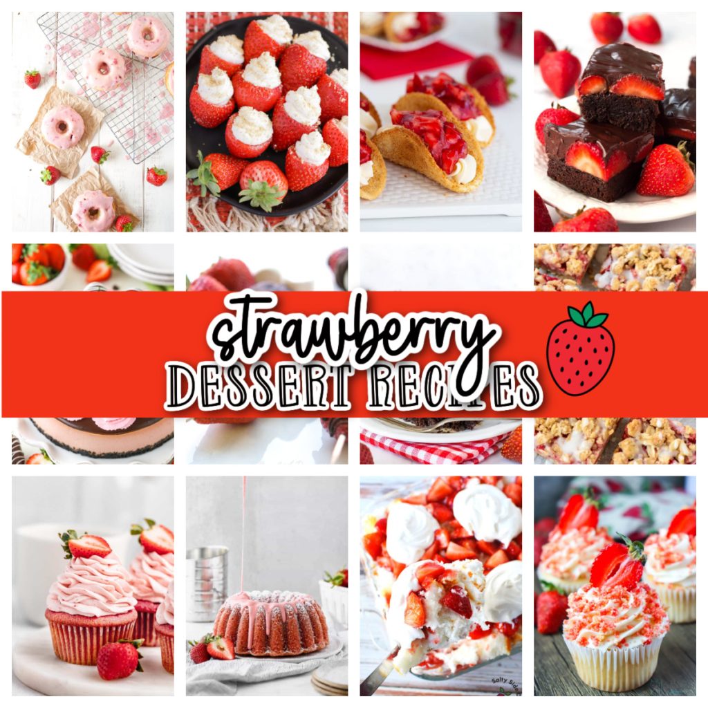 strawberry dessert recipes fb