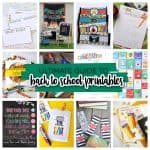 The ULTIMATE Guide to Back to School Printables