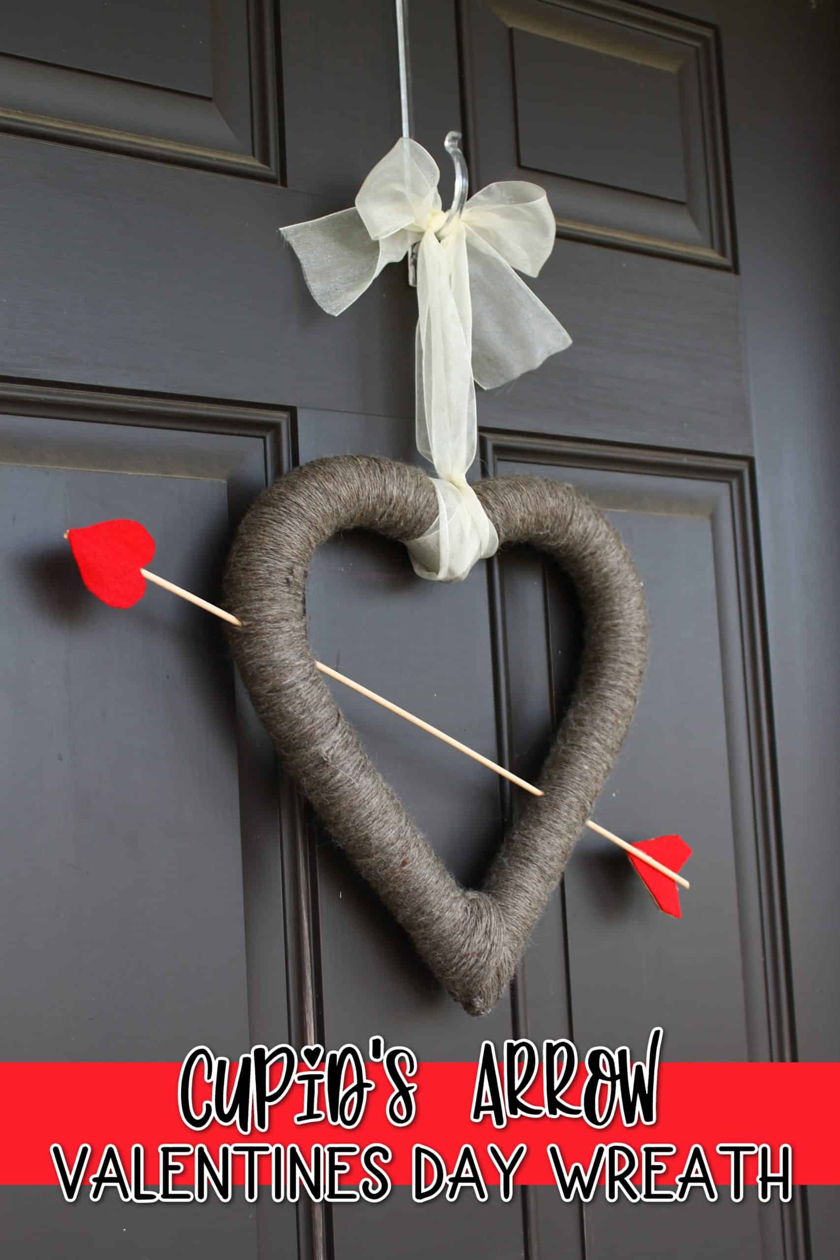 Cupid's Arrow Valentine's Day Wreath